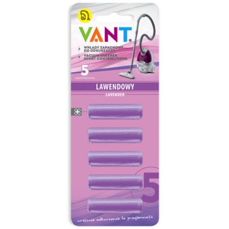Wkłady zapachowe do odkurzaczy VANT 5