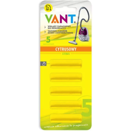 Wkłady zapachowe do odkurzaczy VANT 5